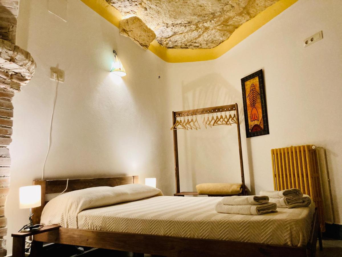 Casa Rural Cueva El Nido Casas de Fernando Alonso Dış mekan fotoğraf