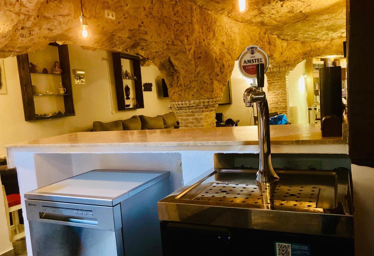 Casa Rural Cueva El Nido Casas de Fernando Alonso Dış mekan fotoğraf