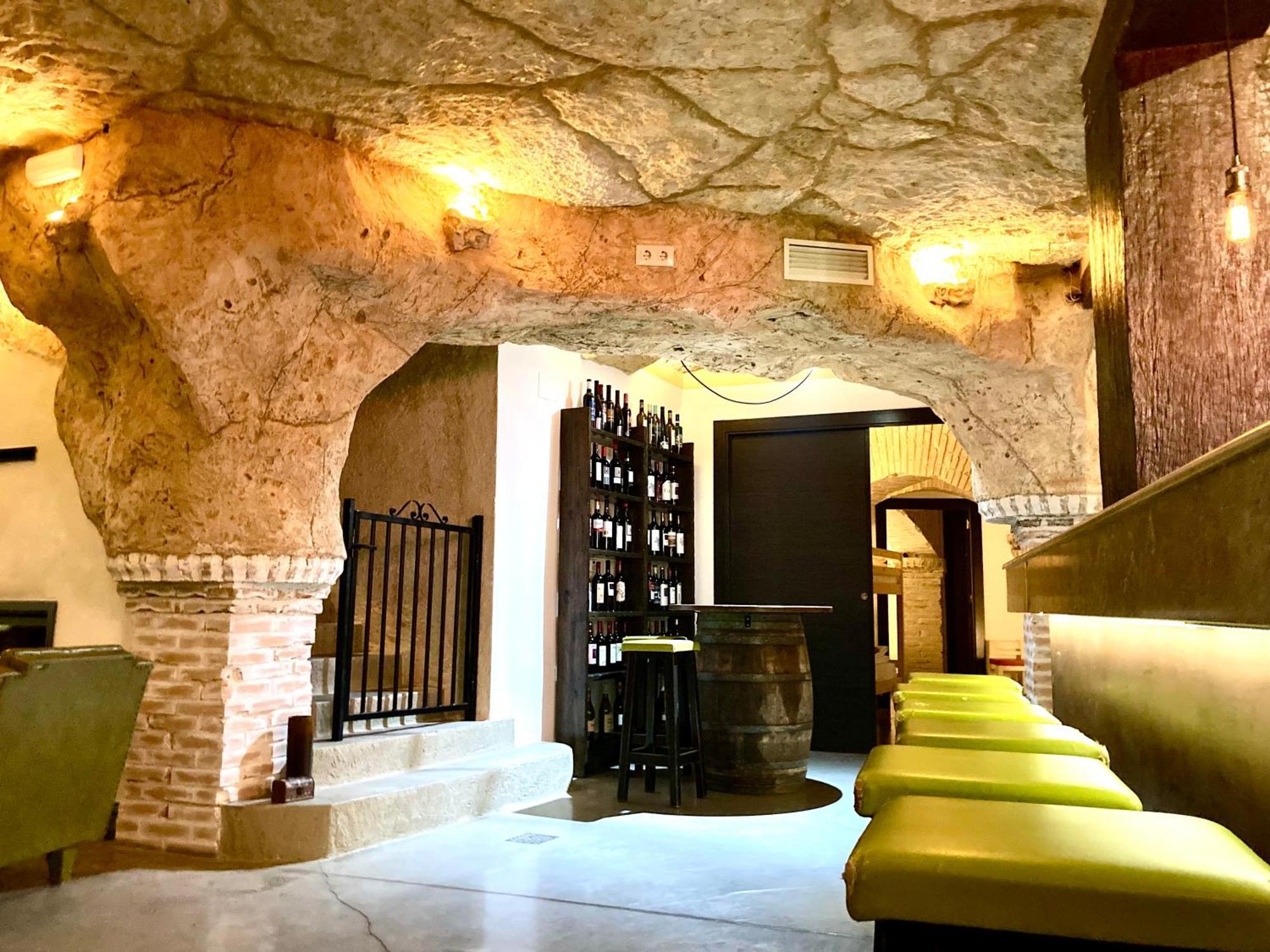 Casa Rural Cueva El Nido Casas de Fernando Alonso Dış mekan fotoğraf