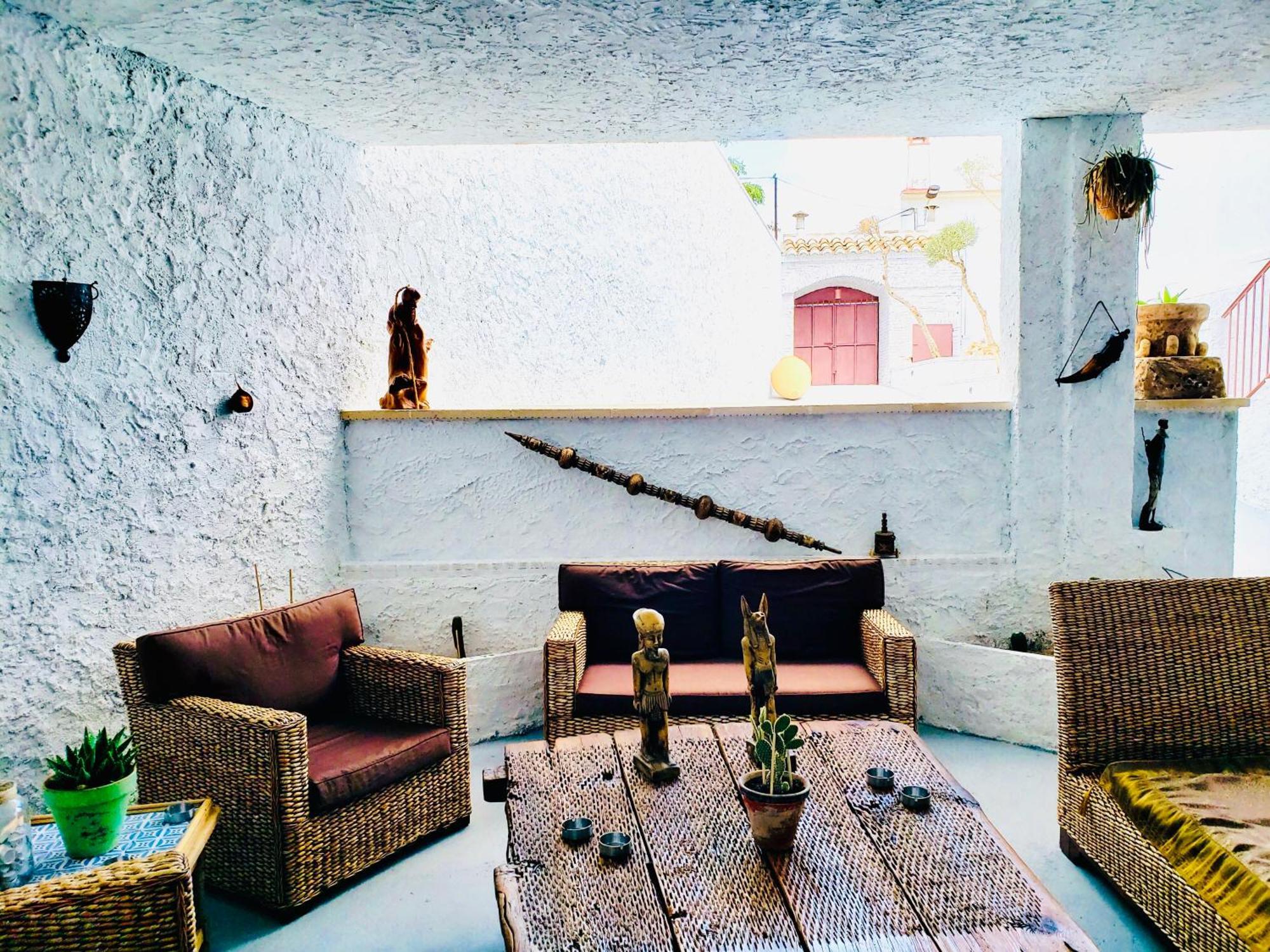 Casa Rural Cueva El Nido Casas de Fernando Alonso Dış mekan fotoğraf