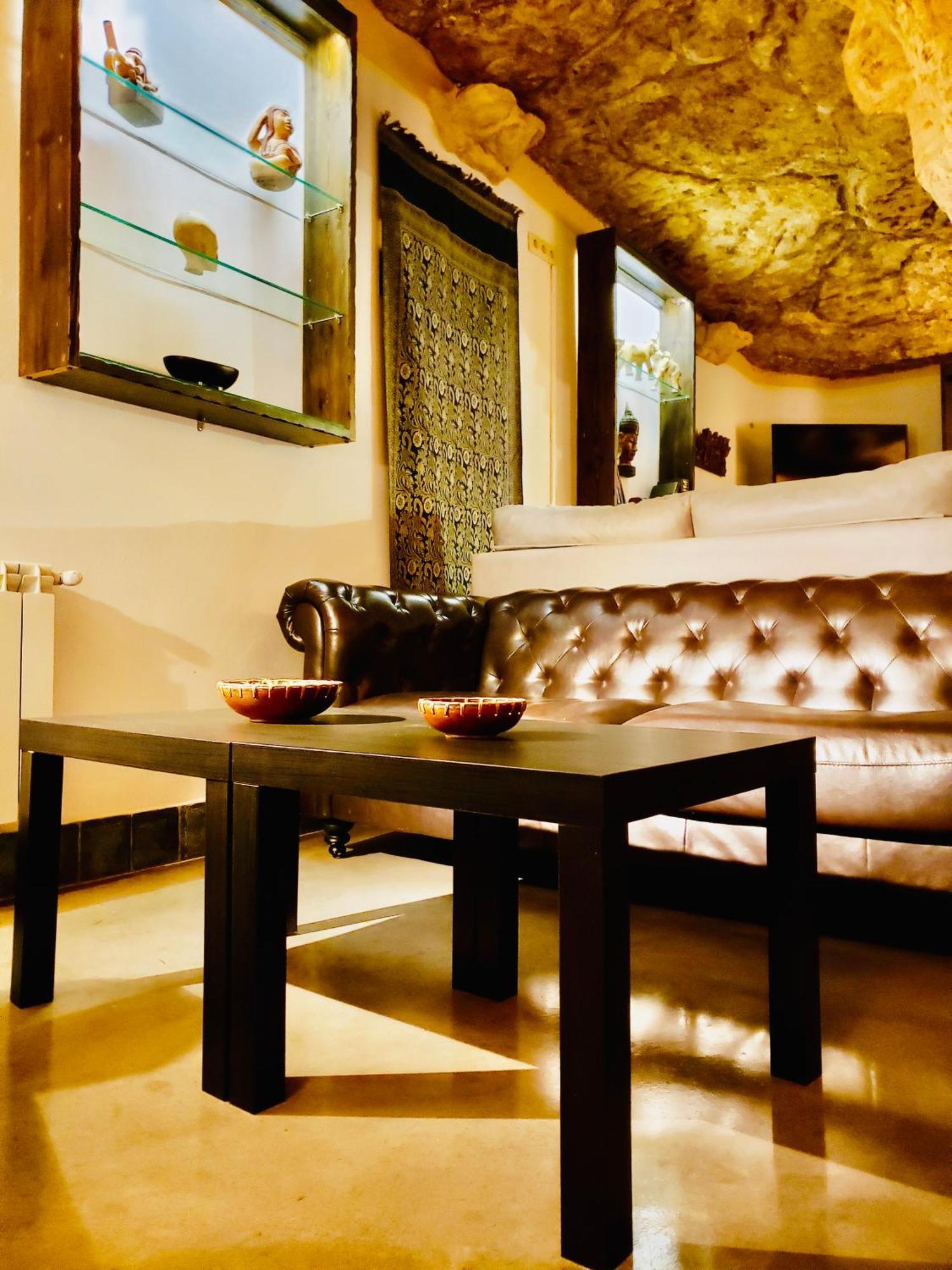 Casa Rural Cueva El Nido Casas de Fernando Alonso Dış mekan fotoğraf