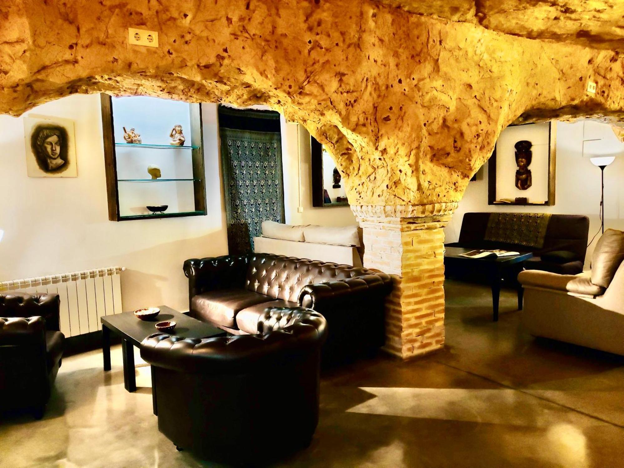 Casa Rural Cueva El Nido Casas de Fernando Alonso Dış mekan fotoğraf
