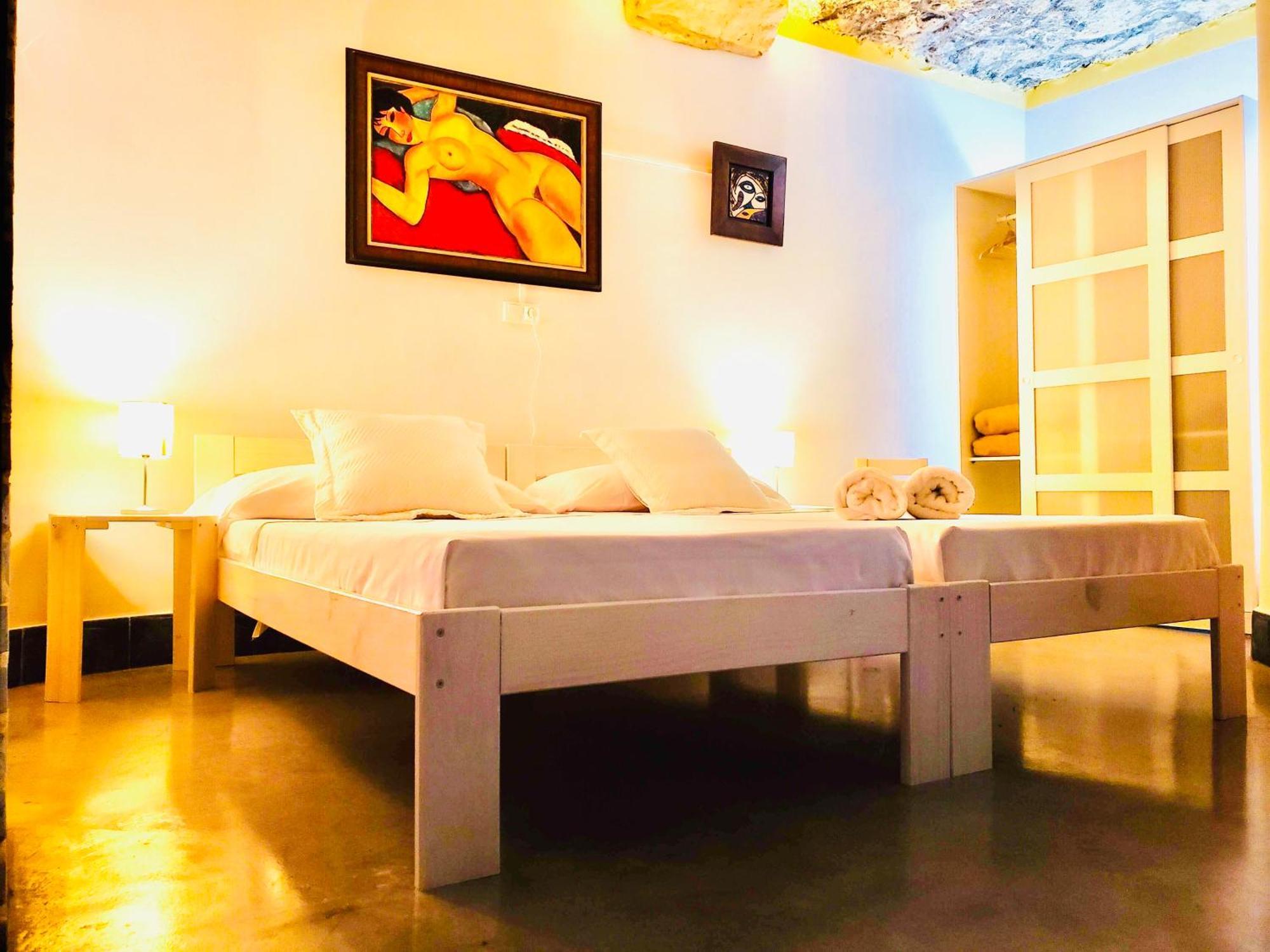 Casa Rural Cueva El Nido Casas de Fernando Alonso Dış mekan fotoğraf