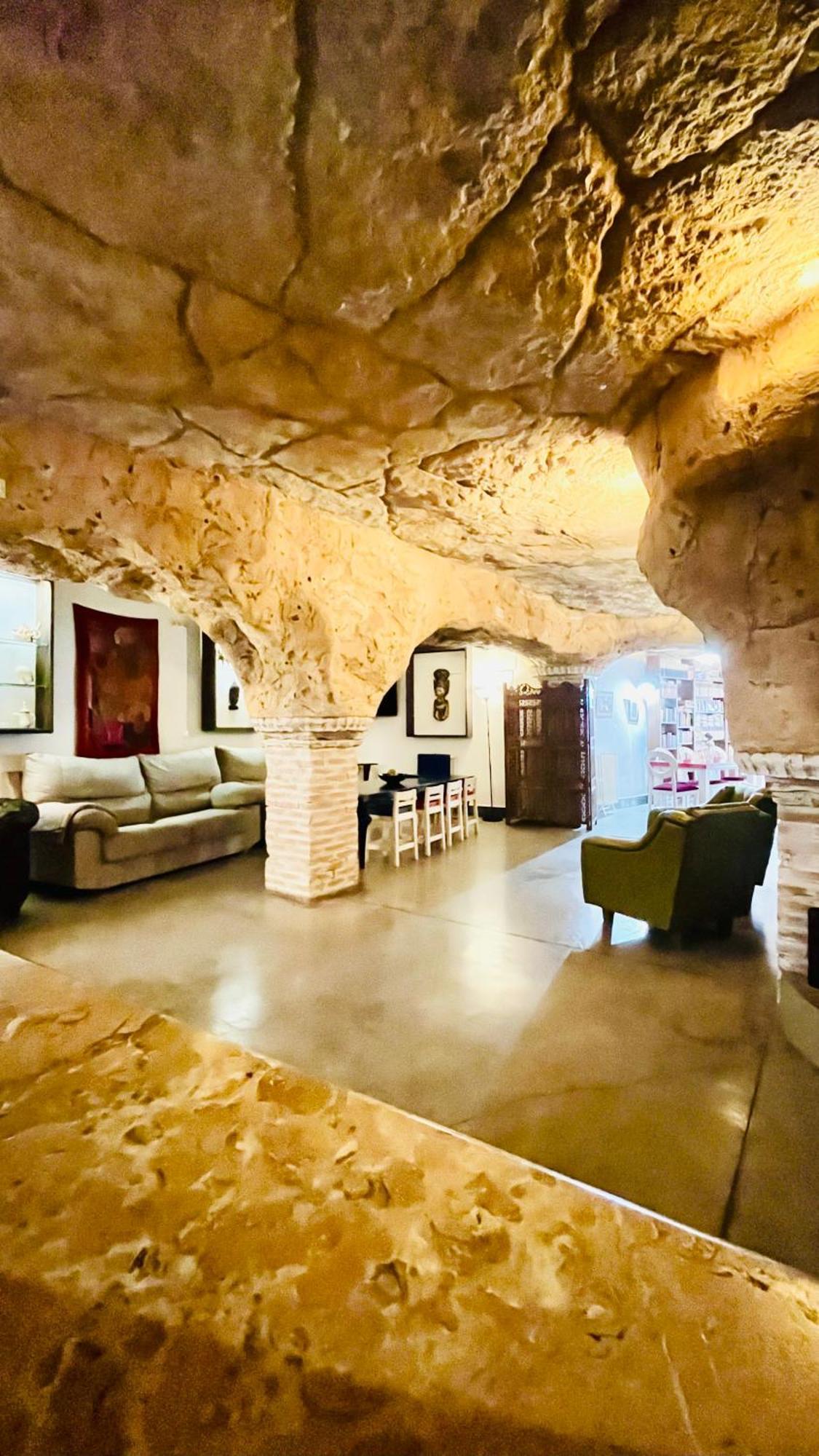 Casa Rural Cueva El Nido Casas de Fernando Alonso Dış mekan fotoğraf